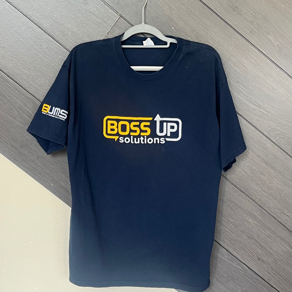 Yazbek Boss Up Managed Solutions Graphic T-Shirt